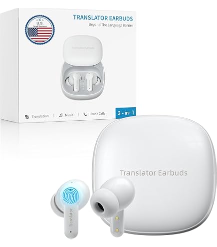 Wooask M3 AI Translation Earbuds Real Time, 144 Languages